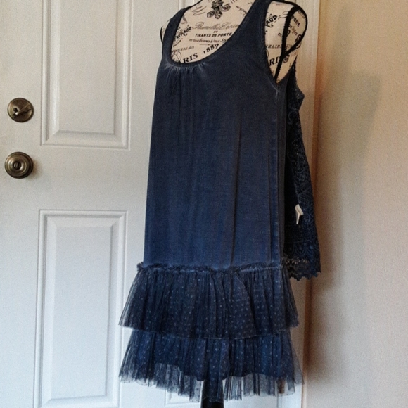 NWOT Indigo Thread Co. Tunic Top - Picture 3 of 6